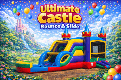 Ultimate Castle Bounce & Slide Combo (WET & DRY )