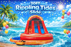 Rippling Tide 20FT Waterslide Rental