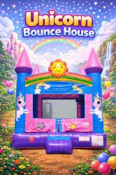 Unicorn Bounce House Rental